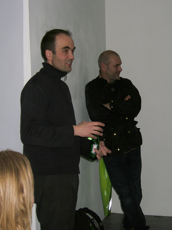 image of Juan Cruz during the discussion