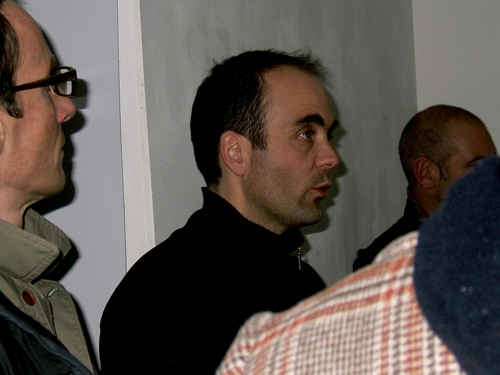 image of Juan Cruz during the discussion
